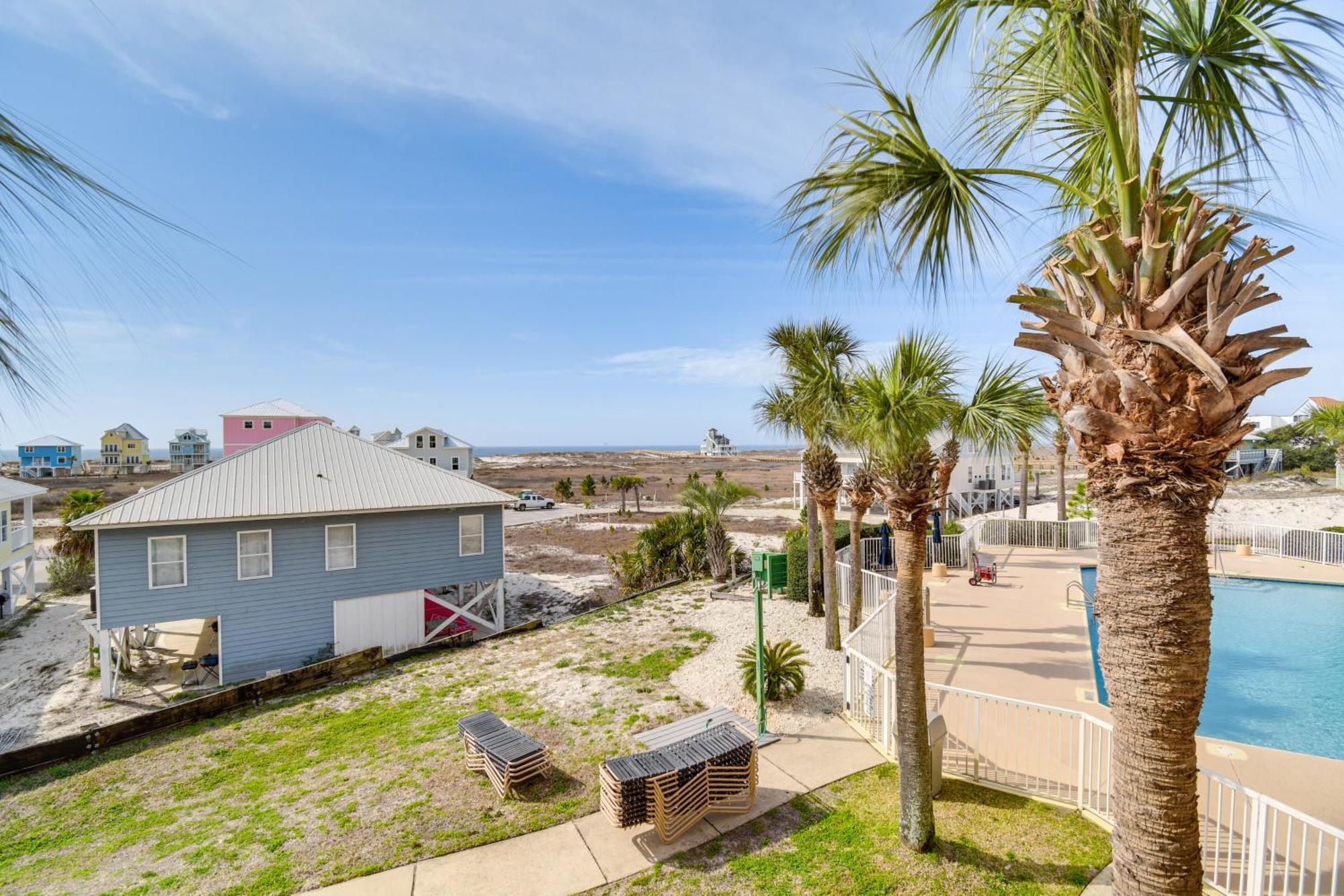 Gulf Shores Condo With Balcony 2 Mi To Fort Morgan! Eksteriør billede